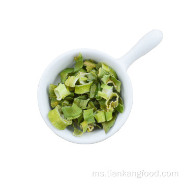 Leeks hijau kering kering